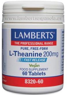 Lamberts l-teanina 200mg. 60comp. - lamberts
