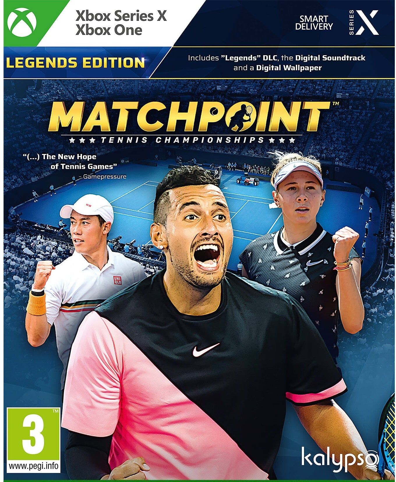 Kalypso Media Matchpoint: Tennis Championships Legends Edition for Xbox One & Xbox Series X (Disc)