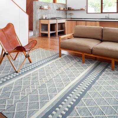 Alexander Home Isaiah Moroccan Hand Loomed Geometric Wool Rug