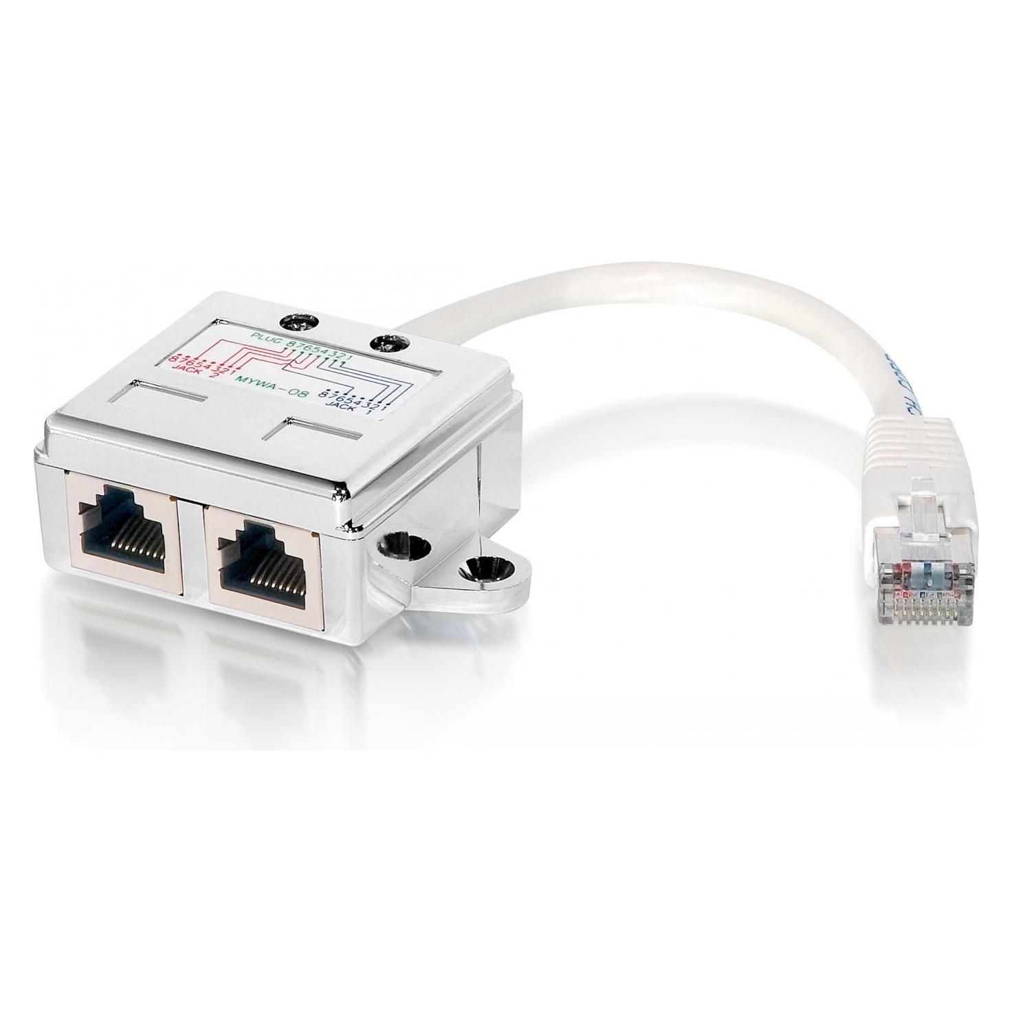 equip RJ45 T-Adapter (RJ45 (2x)) (127603)