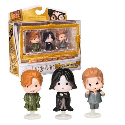 Wizarding World Harry Potter - Micro Magical Moments Sammelfiguren Multipack 'Rivalen mit Remus Lupin, Severus Snape, Peter Pettigrew und Setzkasten