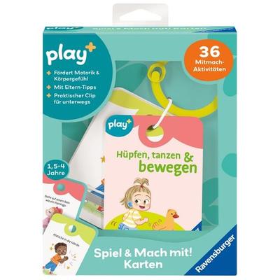 Play+ Spiel und Mach mit! Karten: Hüpfen, tanzen & bewegen - ab 1,5 Jahre