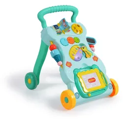 Moni Lauflernwagen Dreams, Spielcenter, Zeichenbrett, Melodien und Geräusche türkis