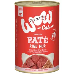 WOW CAT Adult Rind Pur 6x400 g