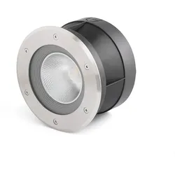 Faro Outdoor LED Boden-Einbauleuchte SURIA 220, IP67 IK08, 230V AC, Seeluft-resistent, befahrbar bis 1t, Edelstahl, 18.5W 3000K 60° FAR-70587