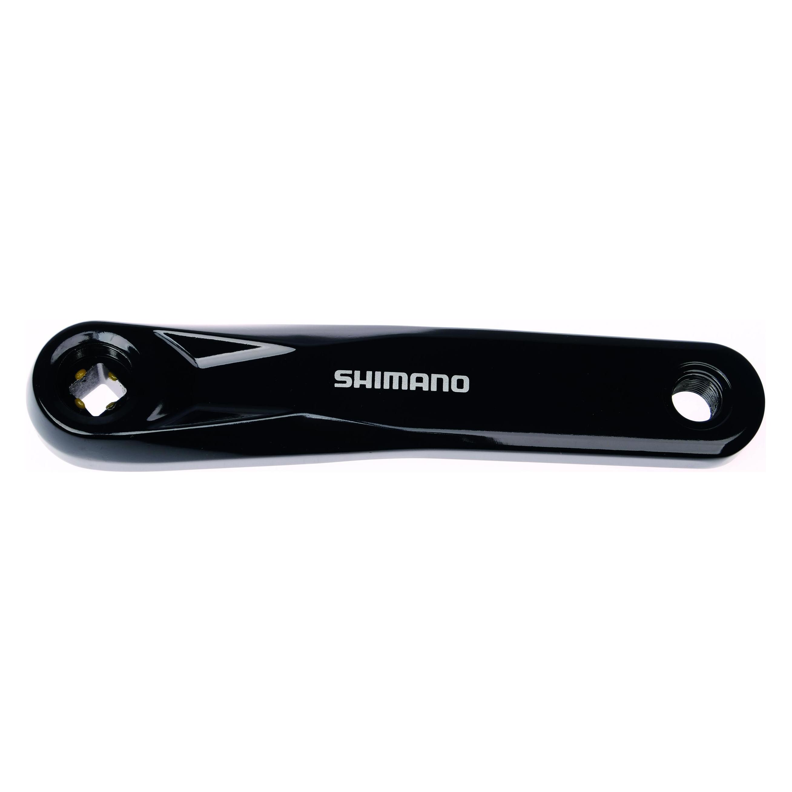 Shimano Kurbel FC-E5010 165 mm ohne Kettenblatt Kettenkastenkompatibel (165 mm) (EFCE5010AXX)