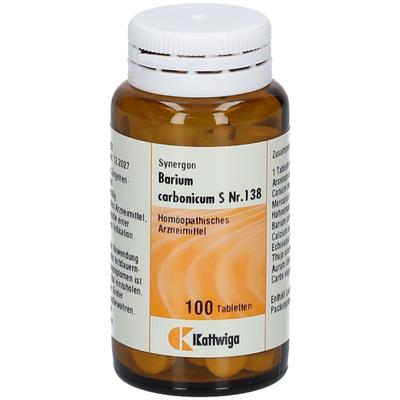 Synergon Komplex 138 Barium carbonicum S Tabletten 100 St