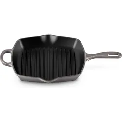 Le Creuset Grillpfanne SIGNATUR dunkelgrau, Pfanne + Kochtopf, Grau