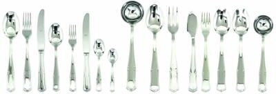 Mepra Bavaria Flatware Set - 126 Pieces - Stainless Steel