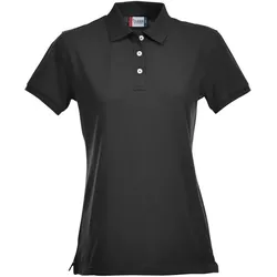 CLIQUE Stretch Premium Poloshirt Damen 99 - schwarz XL