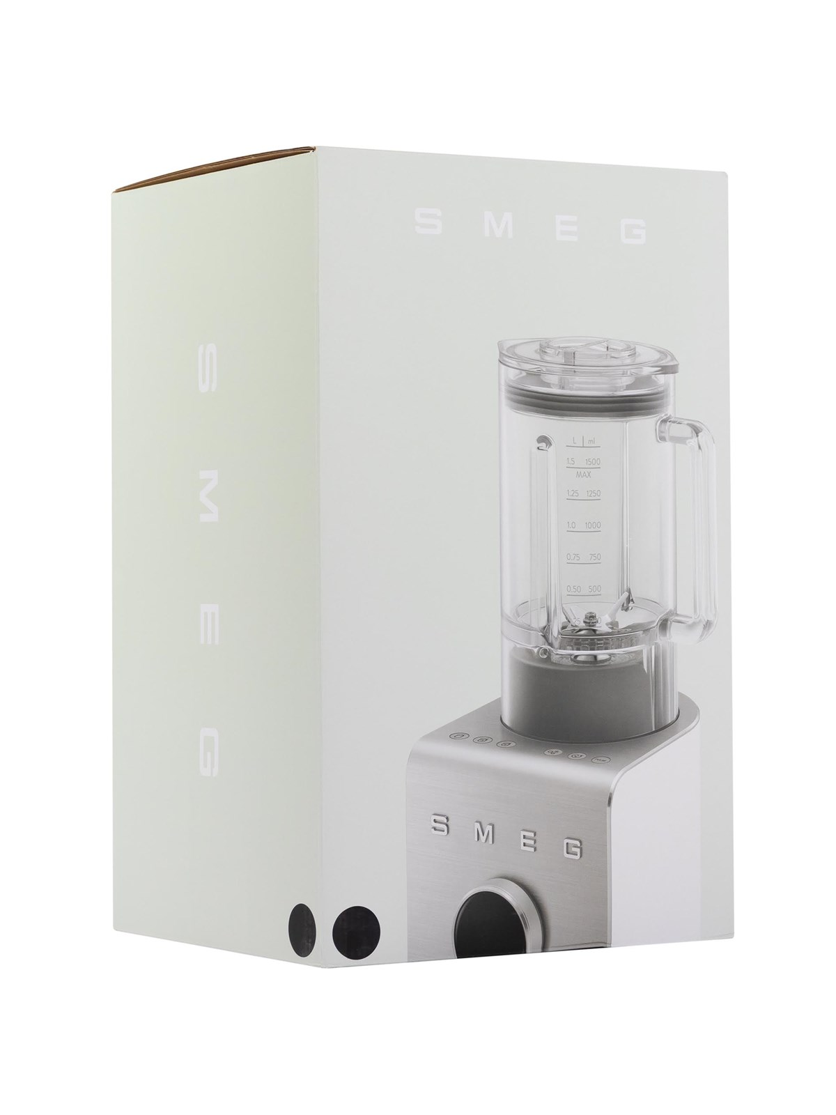 SMEG Mixer 50's Style BLC01BLMEU - blender - matt black/aluminum - 1400 W