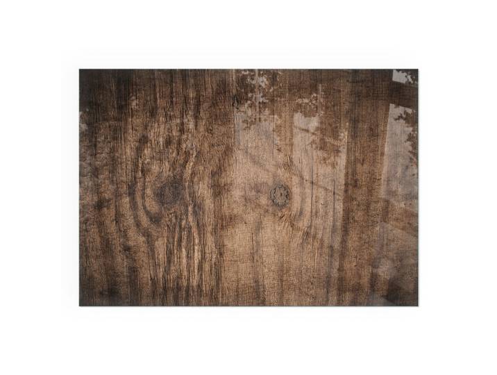 KAMINBODENPLATTE 100x70 cm - Natürliche Holzmaserung