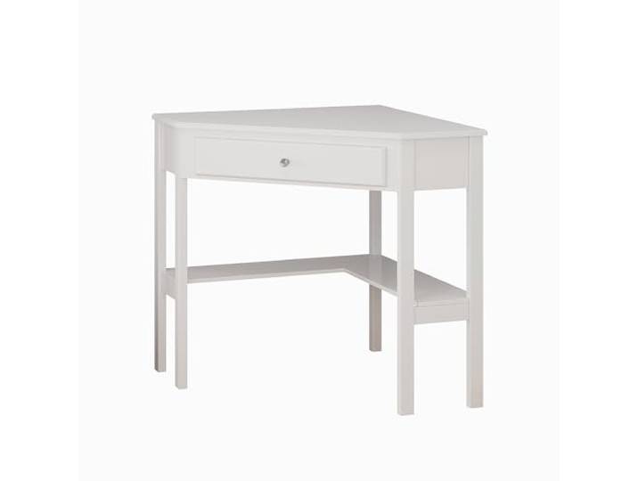 Vicco Eckschreibtisch Velto, Weiß, 75 x 71.6 cm geeignet als Arbeitsplatz für PC, Laptop und Unterlagen