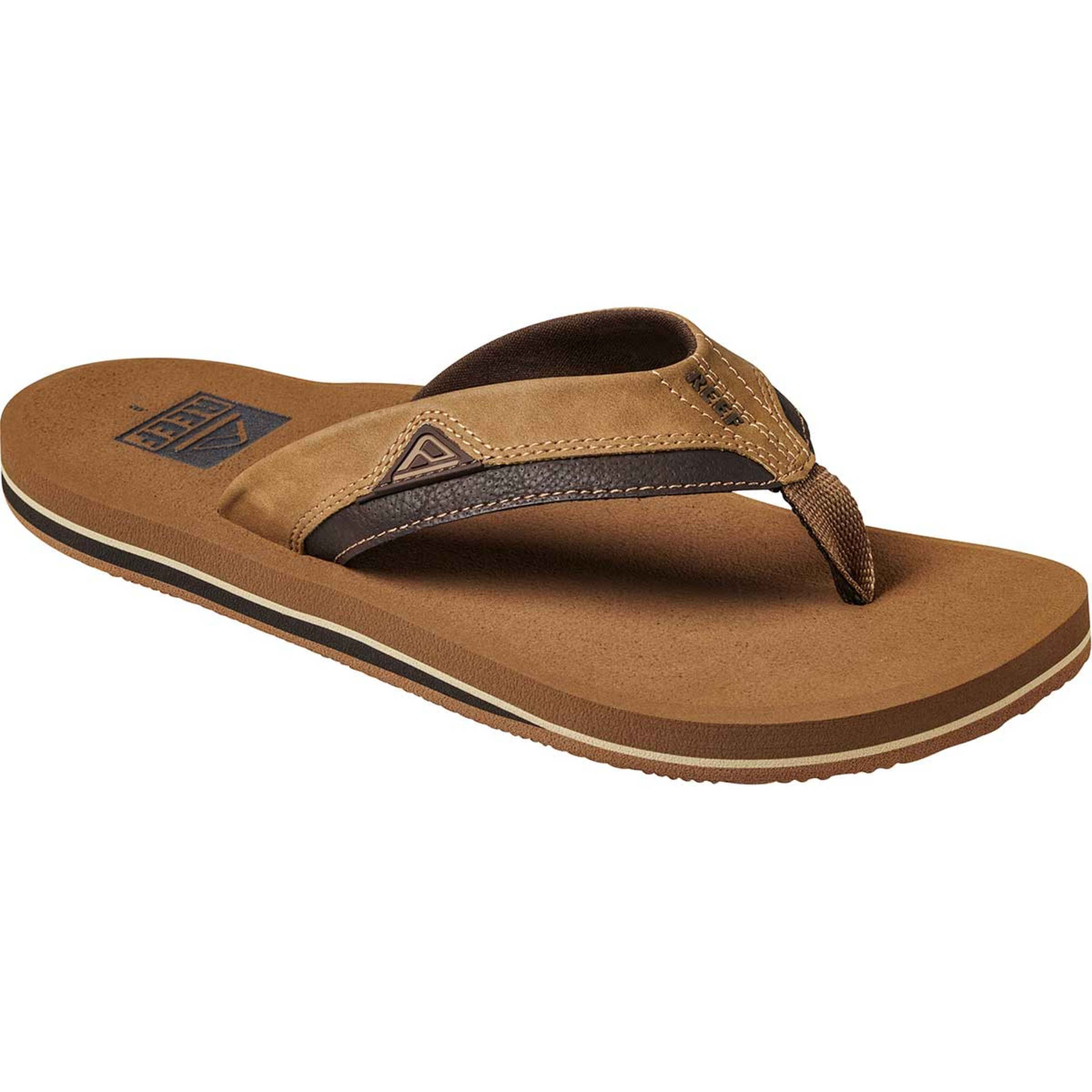Reef Cushion Dawn Sandale Herren Sandalen braun Größe 45 Lifestyle
