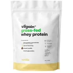 VILGAIN Getränkepulver Grass-Fed Whey Protein Vanille | 1000g Beutel