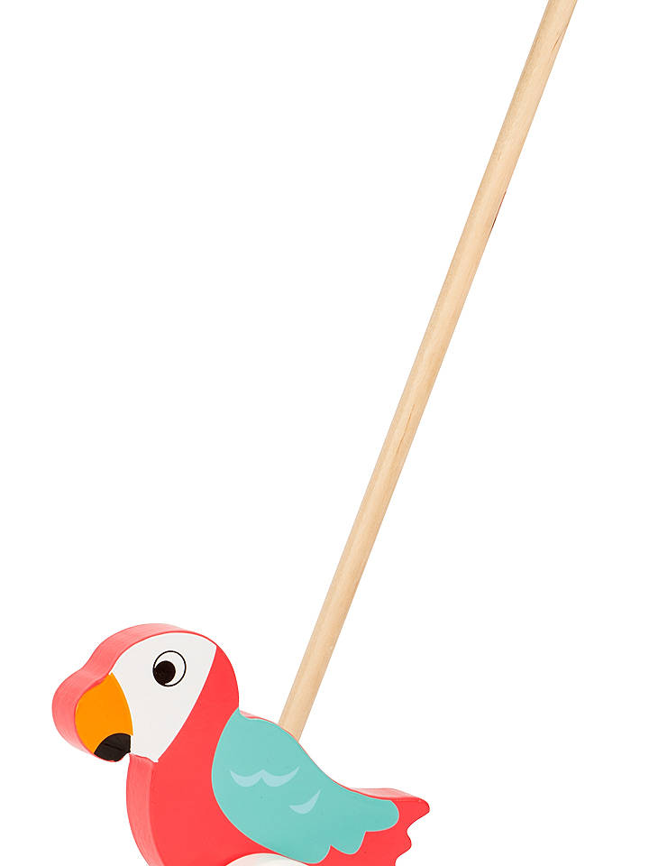 small foot Schiebetier "Papagei Lori" - ab 18 Monaten - onesize
