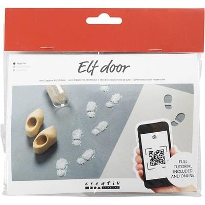 Fußabdrücke, Mini-Kreativ-Set für Wichteltüre