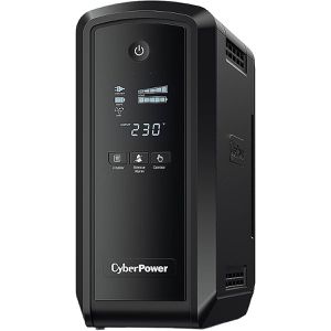 Cyberpower USV PFC Sinewave Series CP550EPFCLCD, 6 Ausgänge, Line-Interactive, LCD-Display, USB, 550 VA, Schuko