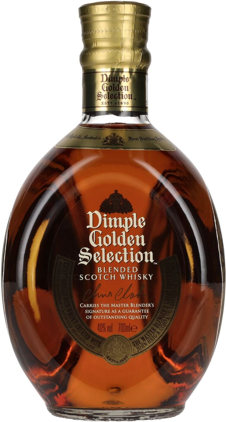 Dimple GOLDEN SELECTION Blended Scotch Whisky 40% Vol. 0,7l