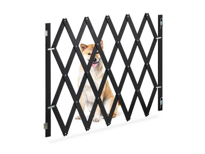 Relaxdays Barrière extensible pour chiens