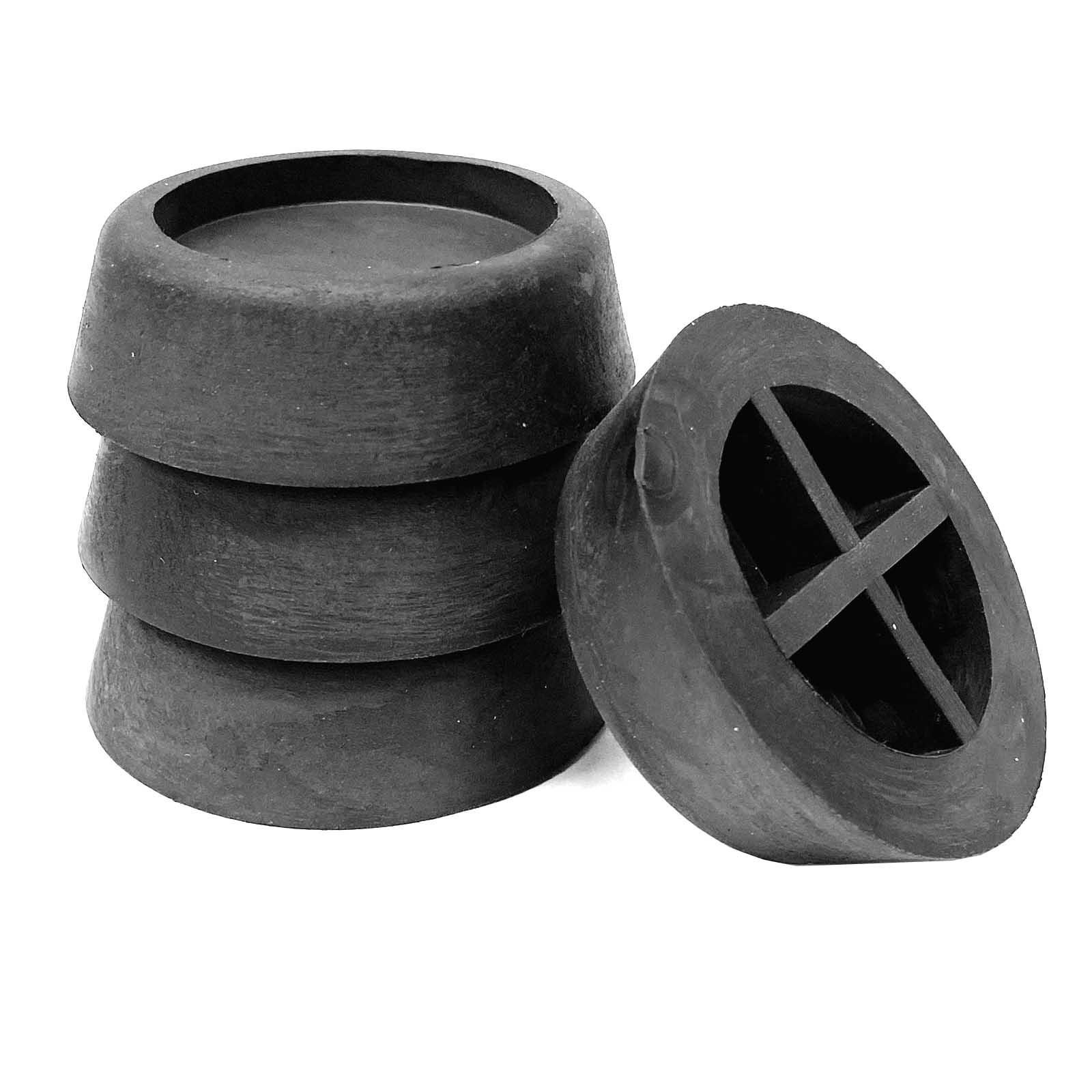 HAC24 Universele trillingsdempers voor wasmachines en drogers - 4 stuks antivibratie dempingspads