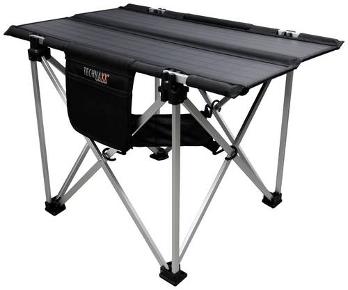 Technaxx Campingtisch TX-252 Camping Tisch Schwarz, Silber 5084 Belastbarkeit (Gewicht) (max.) 20kg