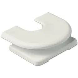 Jung Kabel- und Kanal-Einführung für Aufputz-Kappen (weiß)