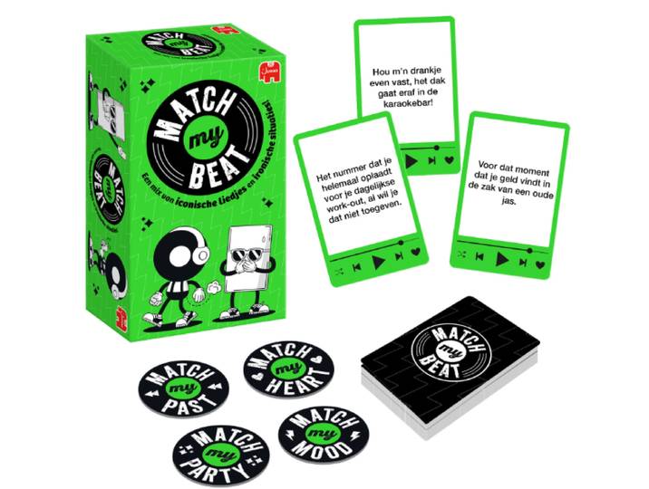 Jumbo Match My Beat - Muziekfeestspel - Hilarische situaties