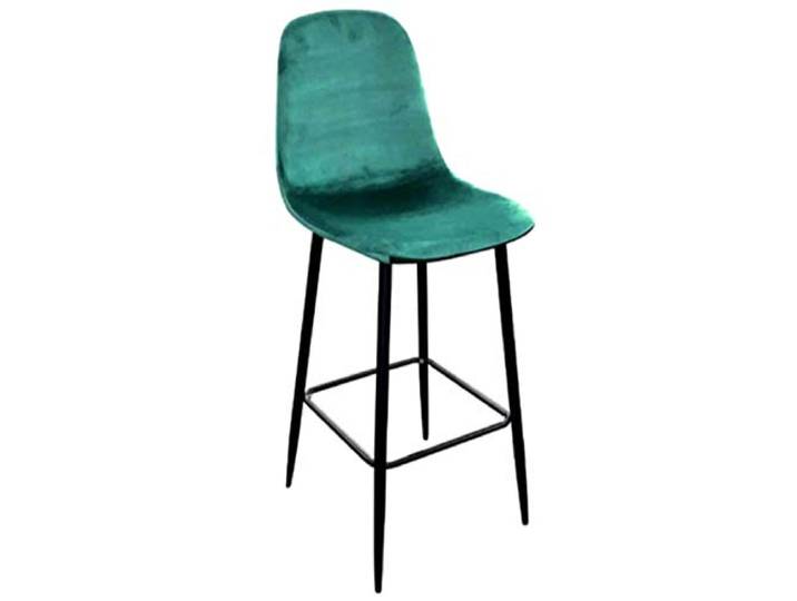 Urban living Barhocker aus Samt Vintage Inou, Höhe 108 cm, Smaragdgrün