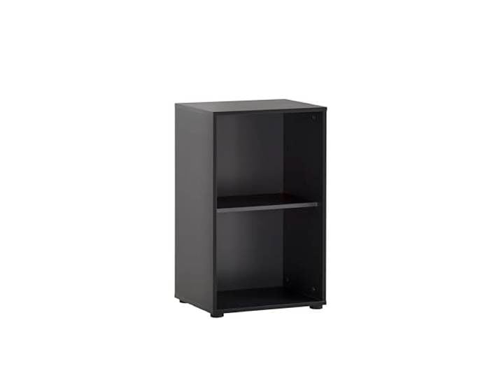 Schildmeyer Regal Hank 701969, Schwarzmatt, 51 x 41 x 83,6 cm