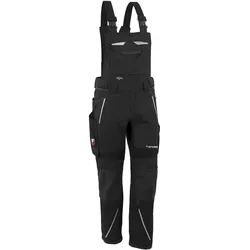 Latzhose "IRON" - N70 - schwarz