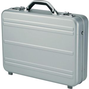 Alumaxx Aktenkoffer 45188 Mercato, silber, mit Laptopfach, mit 2 Zahlenschlössern, aus Aluminium