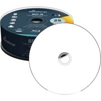 BD-R 25 GB, Blu-ray-Rohlinge 6-fach, 25 Stück