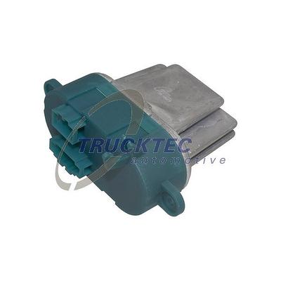 Trucktec Automotive Widerstand, Innenraumgebläse [Hersteller-Nr. 07.59.081] für Seat, VW, Porsche, Audi