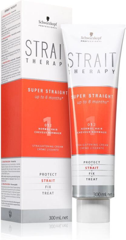 Schwarzkopf Professional STRAIT Therapy Super Straight crème pour lisser les cheveux 1 Normal Hair 300 ml