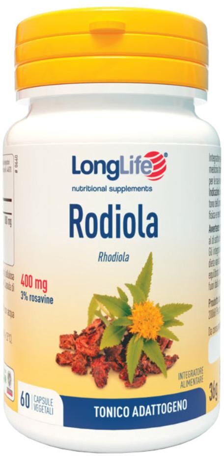 LONGLIFE Srl RODIOLA 3% ROSAV 400MG NF