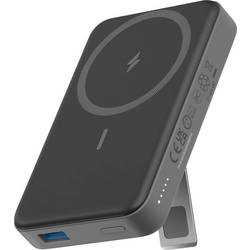 Anker A1654G11 Powerbank 10000 mAh Magsafe, PoweriQ USB-C®, USB-A Schwarz Statusanzeige