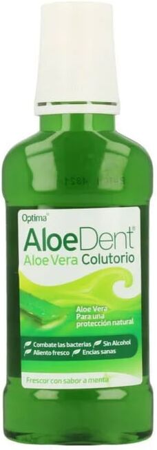 Optima Aloedent Elixir Aloe Vera Colutorio Acción Calmante 250 ml