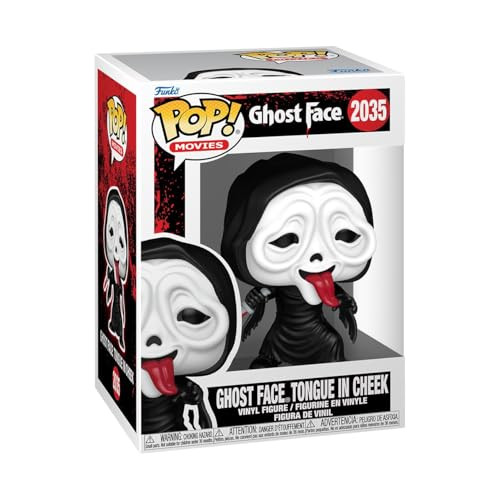 Funko Pop! Vinyl Ghostface met tong - Verzamelfiguur uit de Scream serie