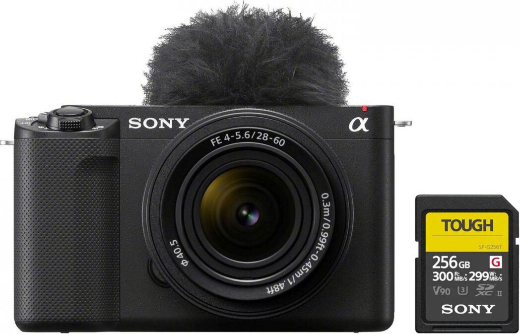 Sony Alpha ZV-E1 + 28-60mm + SDXC-Karte 256GB Tough   300,00EUR Winter Cashback   100,00EUR Welcome to Alpha-Bonus