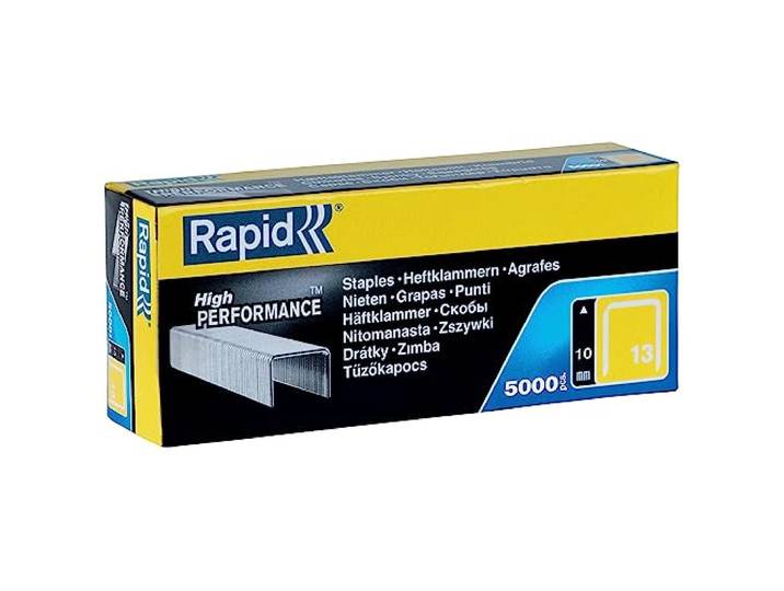 Rapid tackernieten No. 13, 10 mm, 5.000 stuks fijndraadnieten