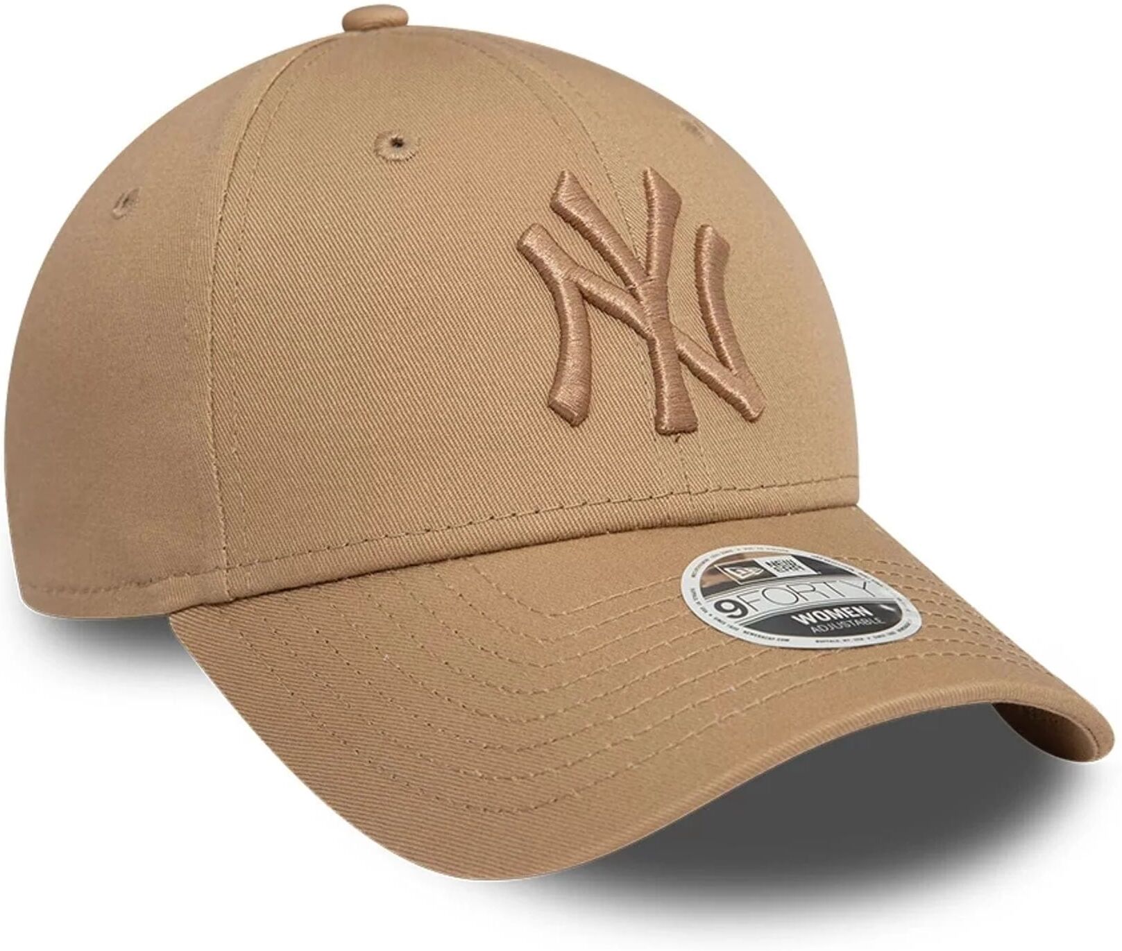 Baseball Cap NEW ERA "Cap New Era 940Leag NY", Jungen, beige (camcam), Obermaterial: 100% Baumwolle, Caps Baseball Cap, mit sportlichem Stil, für Sportmode, aus Baumwolle camcam Einheitsgröße