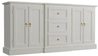 Casa Florentina Piave Console - Saturated Snow White - Ballard Designs