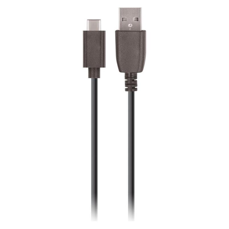 Maxlife Kabel USB - USB-C 0,2 m 2A schwarz (0.20 m, 10 W) (OEM001649)