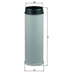 Sekundärluftfilter MAHLE LXS 277