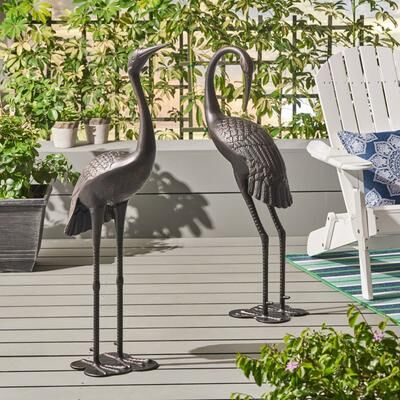 Kodotan sofa Bird Animals Rust Resistant Metal Garden Statue