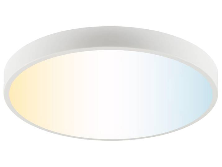 Brilliant LED Plafonnier Slimline Ø 49 x 8 cm blanc chaud/blanc froid