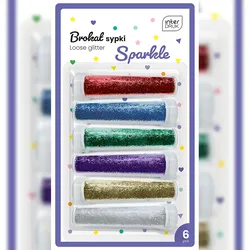 Interdruk Loser Glitter/Glitzer 6x7g Sparkle