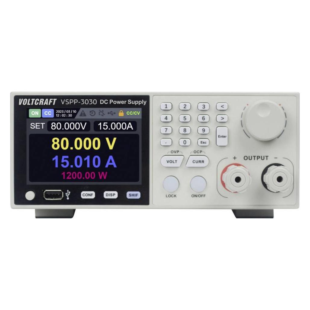 Voltcraft VSPP-3030 Labornetzgerät fuer Rackeinbau einstellbar 0 -/DC 0 (VC-17068700)
