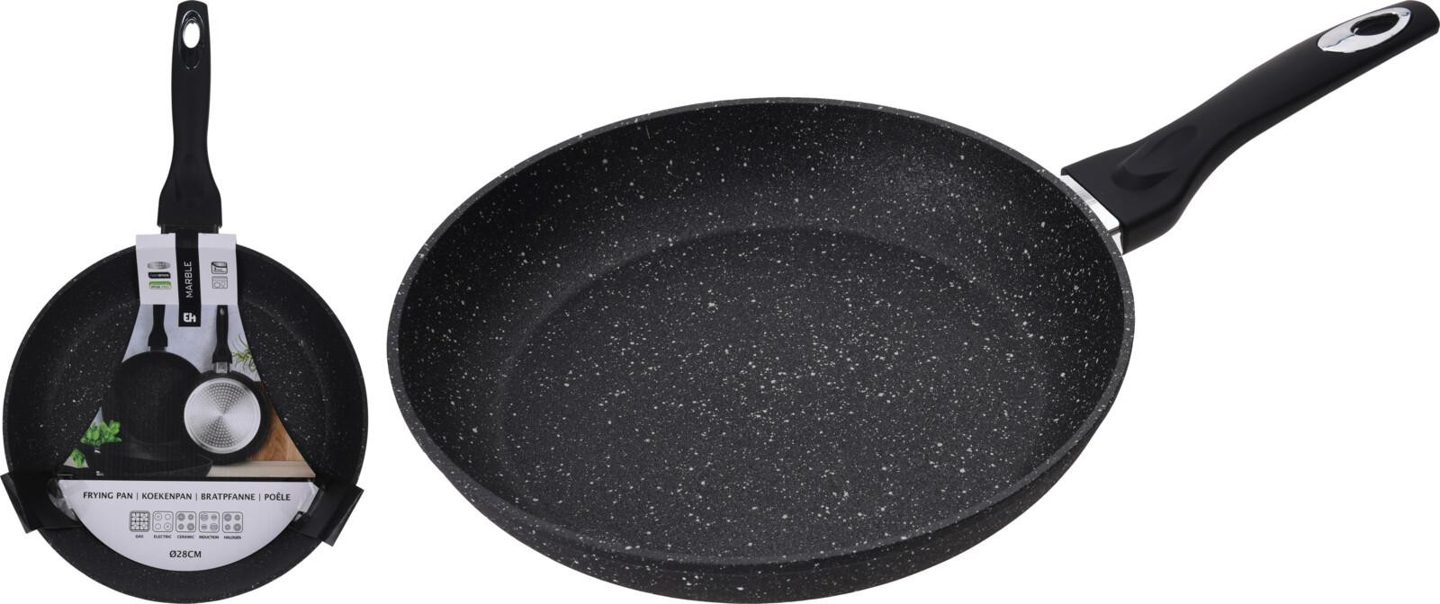 Excellent Houseware koekenpan van gesmeed aluminium, 28 cm